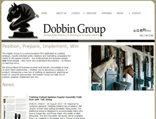 Tablet Screenshot of dobbin-group.com